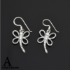 Dragonfly Drop Earrings in 925 Sterling Silver